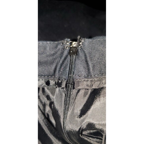 Worthington Womens Black Pencil Skirt 14 Stretch Zipper Office Preppy Dark Acade - Picture 12 of 12